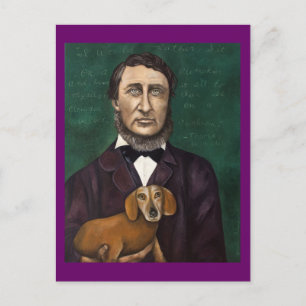 Henry David Thoreau Postcard