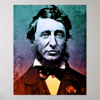 Henry David Thoreau Poster