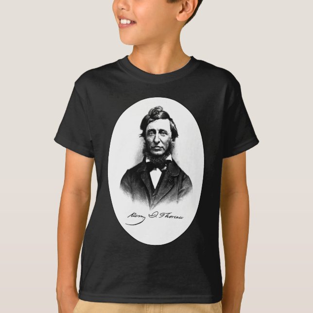 Henry David Thoreau T-Shirt (Front)