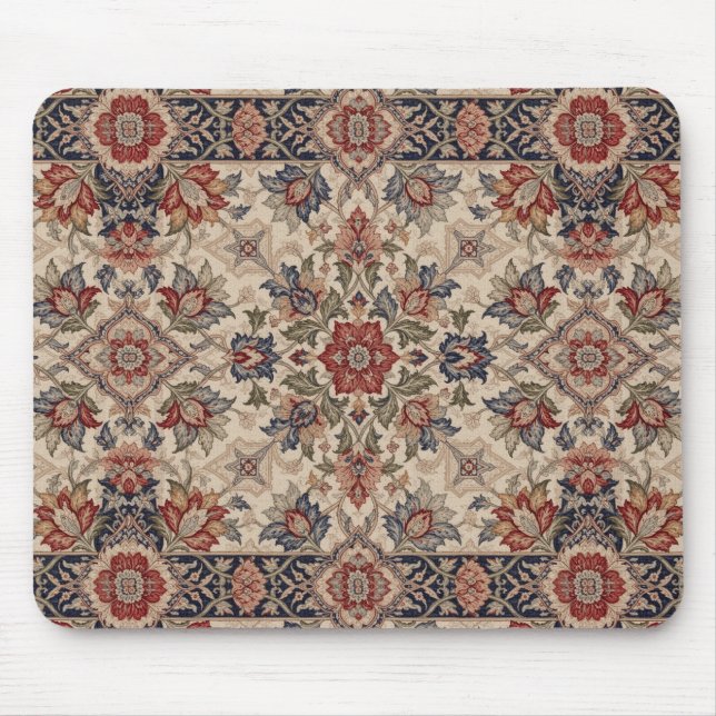 Henry Dearle Persian Floral Pattern Floral Design Mouse Pad (Front)