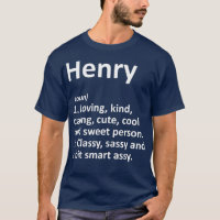 HENRY Definition Personalized Name Funny Gift