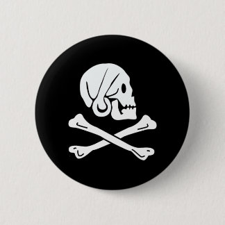 Henry Every authentic pirate flag 2 Inch Round Button