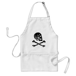 Henry Every authentic pirate flag Standard Apron