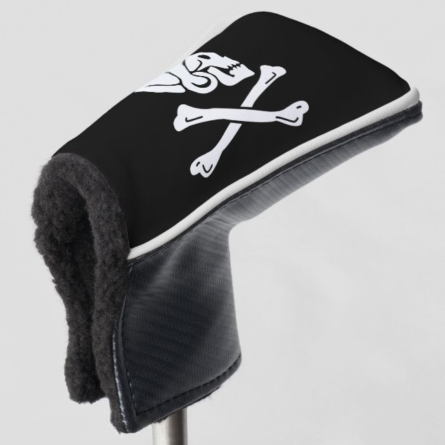 Henry Every Flag Pirate Flag Golf Head Cover (3/4 Front)
