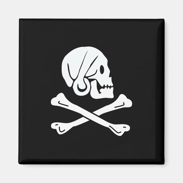 Henry Every Flag Pirate Flag Magnet (Front)