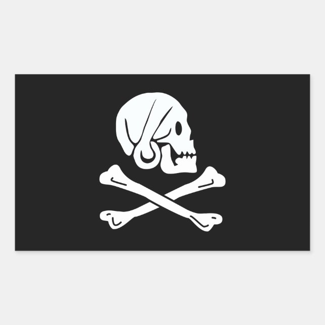 Henry Every Flag Pirate Flag Sticker (Front)