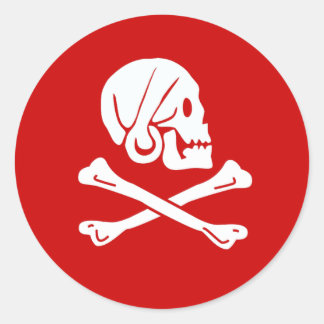 Henry Every sticker (red)