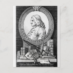 Henry Fielding at the Age of Forty Eight Postcard
