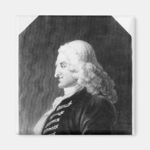 Henry Fielding engraved by Samuel Freeman Magnet