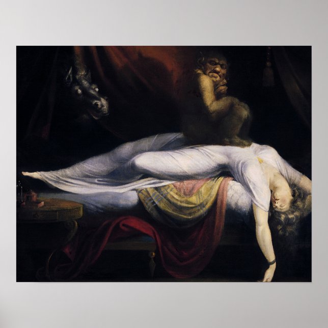 Henry Fuseli - The Nightmare Poster (Front)