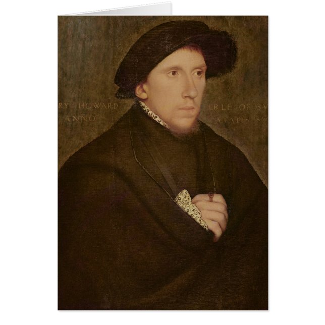 Henry Howard, comte de Surrey, c.1542 (Devant)