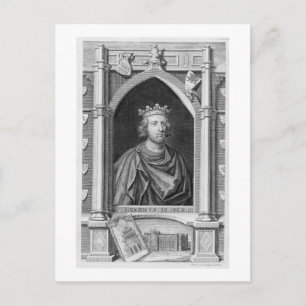 Henry III (1207-72) King of England from 1216, eng Postcard