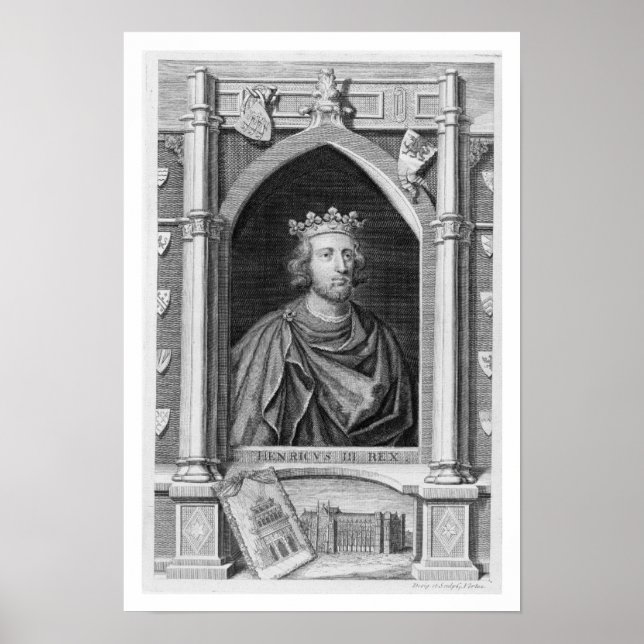 Henry III (1207-72) King of England from 1216, eng Poster (Front)