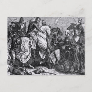 Henry III at the Battle of Lewes, 14th May 1264 Postcard