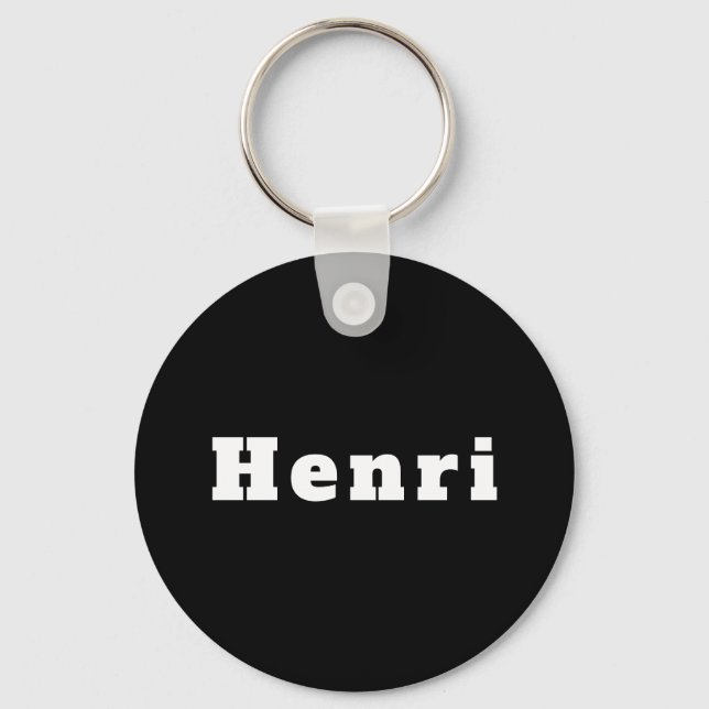 Henry Keychain (Front)