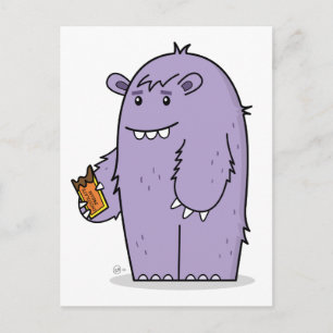 Henry Loves Chocolate - PostCard