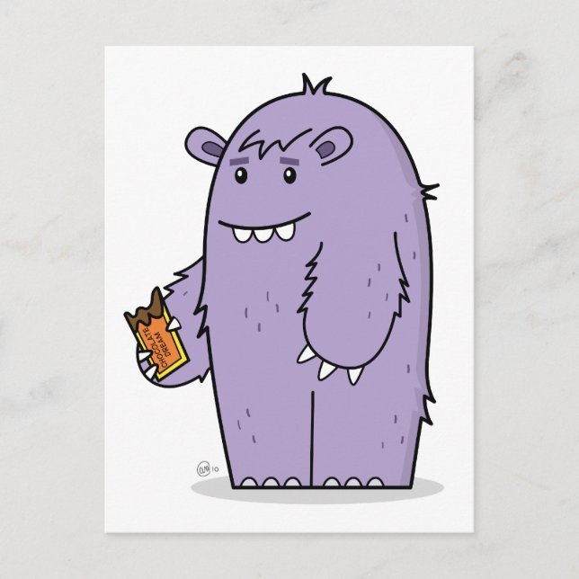 Henry Loves Chocolate - PostCard (Front)