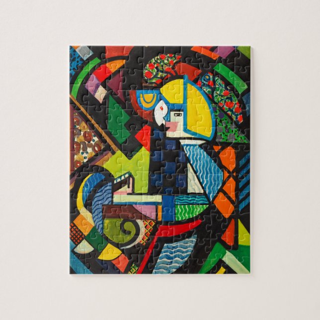 Henry Lyman Sayen Daughter in a Rocker Jigsaw Puzzle (Vertical)