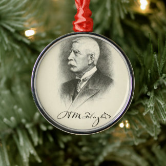 Henry M. Flagler Metal Ornament