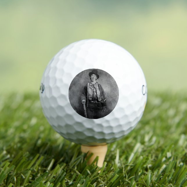 Henry McCarty, Billy the Outlaw Kid of Old West Golf Balls (Insitu Tee)