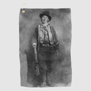 Henry McCarty, Billy the Outlaw Kid of Old West Golf Towel