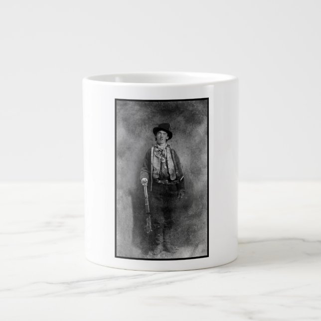 Henry McCarty, Billy the Outlaw Kid of Old West Large Coffee Mug (Front)