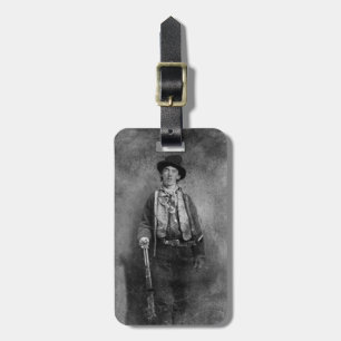 Henry McCarty, Billy the Outlaw Kid of Old West Luggage Tag