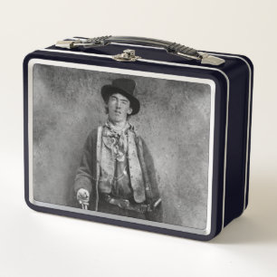 Henry McCarty, Billy the Outlaw Kid of Old West Metal Lunch Box