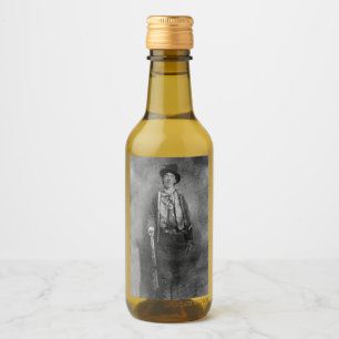 Henry McCarty, Billy the Outlaw Kid of Old West Wine Label