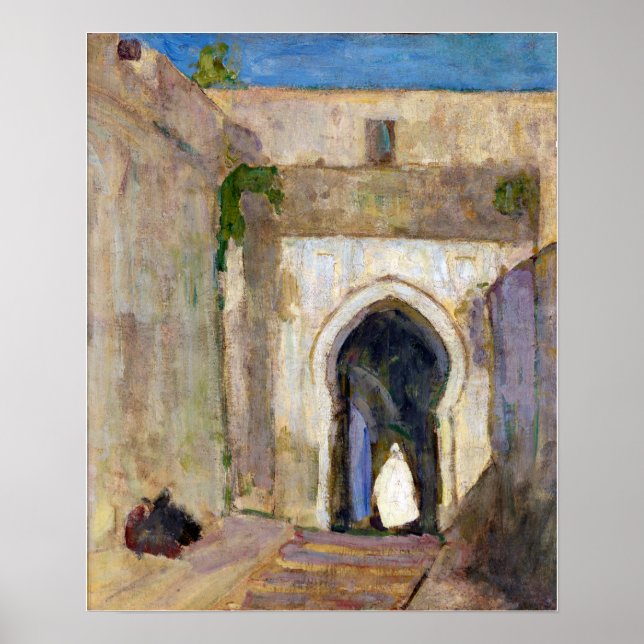 Henry Ossawa Tanner Gateway, Tangier Poster (Front)