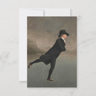 Henry Raeburn - The Skating Minister Card