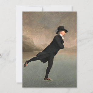 Henry Raeburn - The Skating Minister Thank You Card