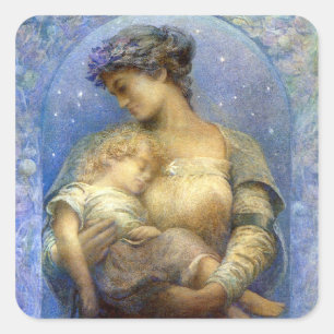 Henry Raymond Thompson: O Holy Night Square Sticker