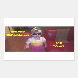 Henry Sparkles Sticker