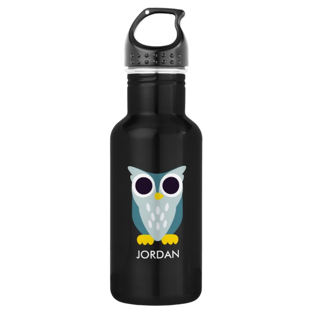 Henry the Owl 532 Ml Water Bottle (Front)