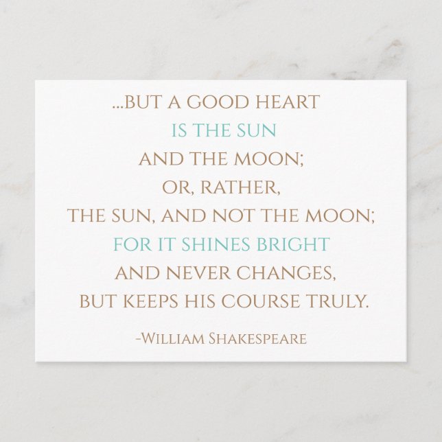 Henry V Postcard (Front)