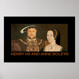 Henry VIII and Anne Boleyn 2 Poster