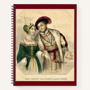 Henry VIII and Anne Boleyn Notebook