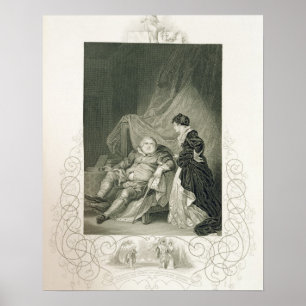 Henry VIII and Catherine Parr, in the play Henry V Poster