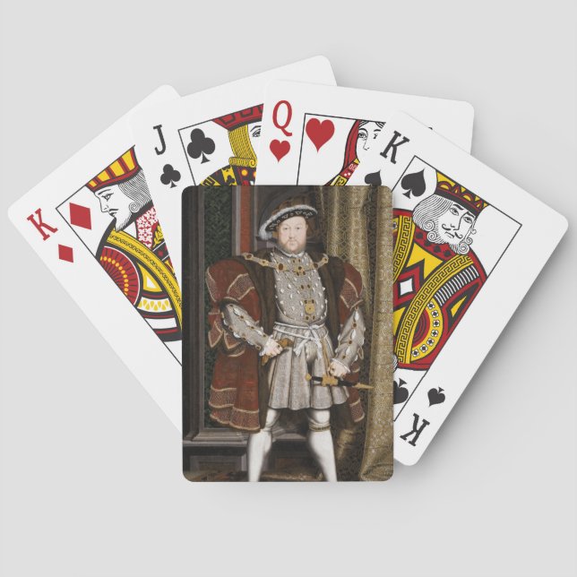 Henry VIII - Cartes de jeu (dos)