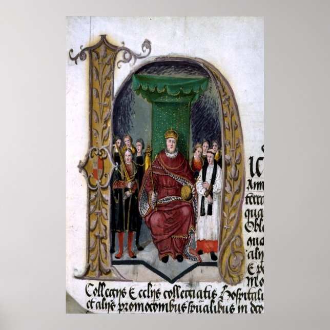 Henry VIII, initial detail Poster (Front)