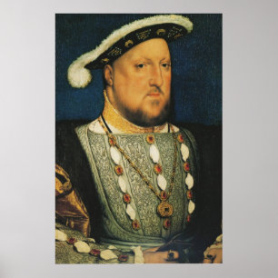 Henry VIII of England by Hans Holbein the Younger Poster