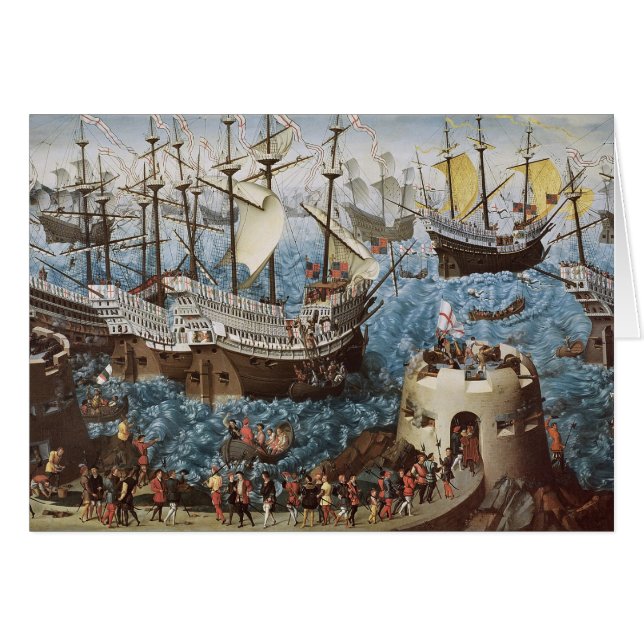 Henry VIII  on Board the Henry Grace a Dieu (Front Horizontal)