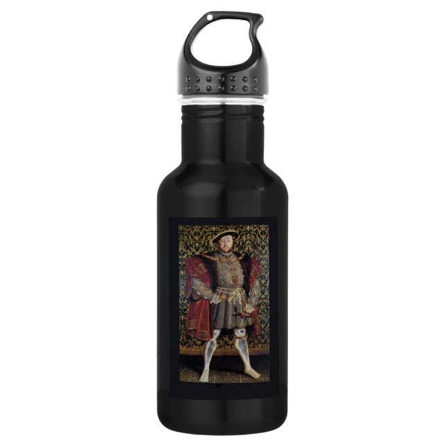 Henry VIII Portrait 532 Ml Water Bottle (Front)