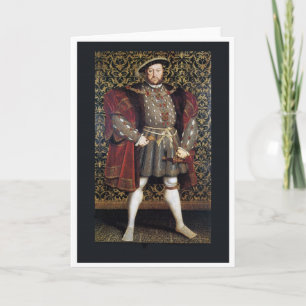 Henry VIII Portrait Card