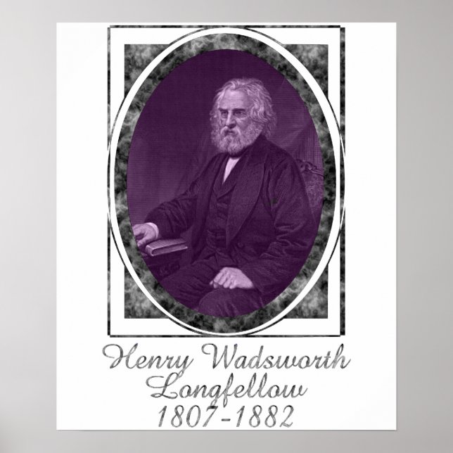 Henry Wadsworth Longfellow Poster (Front)