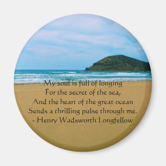 Henry Wadsworth Longfellow Spiritual Quote Magnet