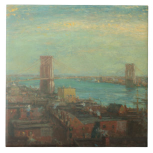 Henry Ward Ranger - Brooklyn Bridge Tile