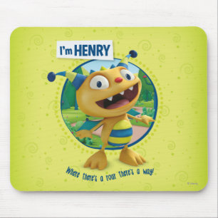 Henry - Where there's a roar there's a way! Mouse Pad