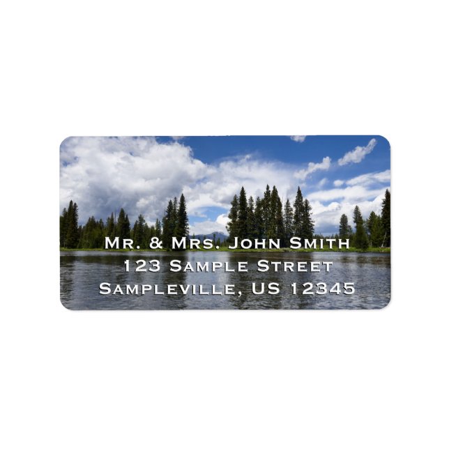 Henrys Fork in Targhee National Forest I Label (Front)